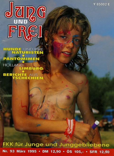 Jung und Frei Nr.93 - nudism family retro magazine