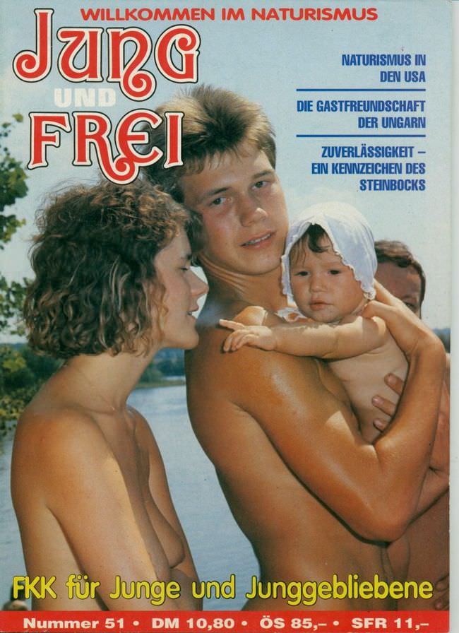 Jung und Frei Nr.51 - nudists boys and girls photo retro magazine