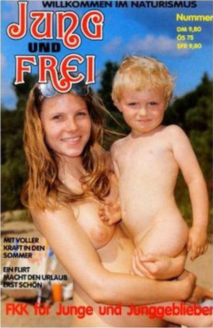 Jung und Frei Nr.13 - magazines naturists FKK Germany photo