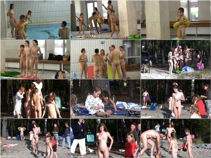 Beautiful moments of nudist sports and recreation - Purenudism video