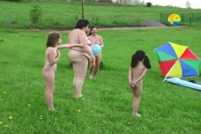 Nudism film Meadow studio Naturist Freedom