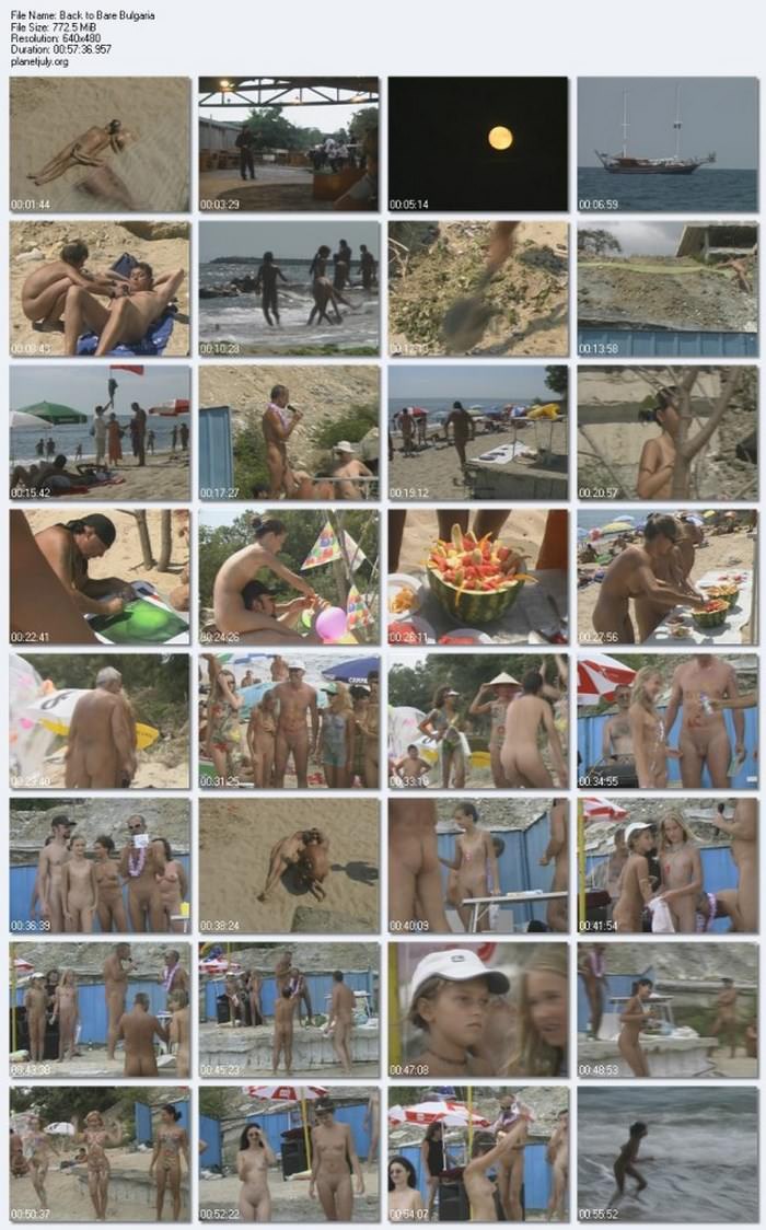 Bulgarian beach nudist vacation video