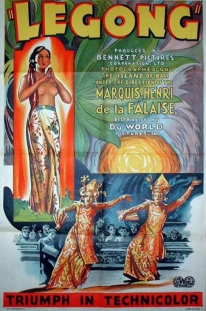 Legong: Dance of the Virgins 1935 retro video (Bali India)