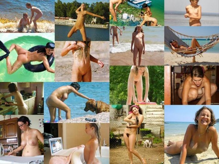 3 Beauty Gallery nudists: Funny Moments Of Nudists Life-2, Nudists Housewives-2 And Young Nudists